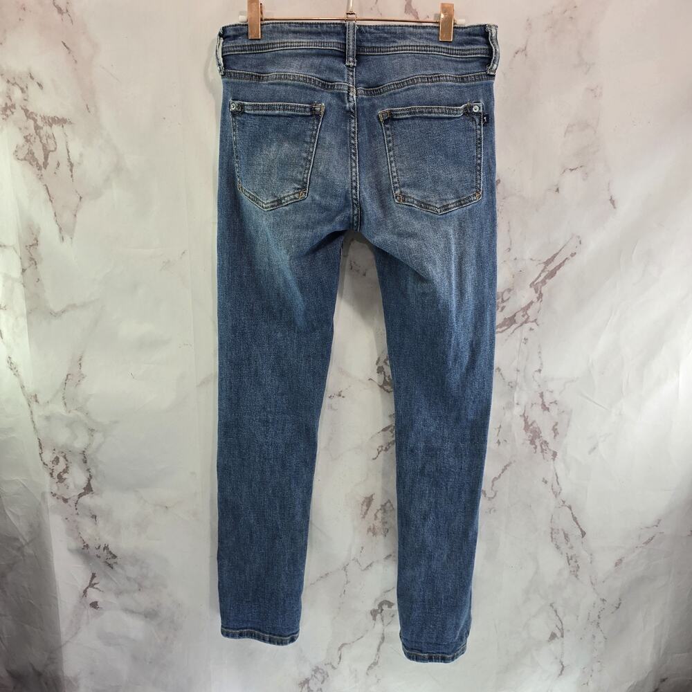 Pilcro Jeans Womens 25 Skinny High Rise Slim Boyfriend Denim Anthropologie